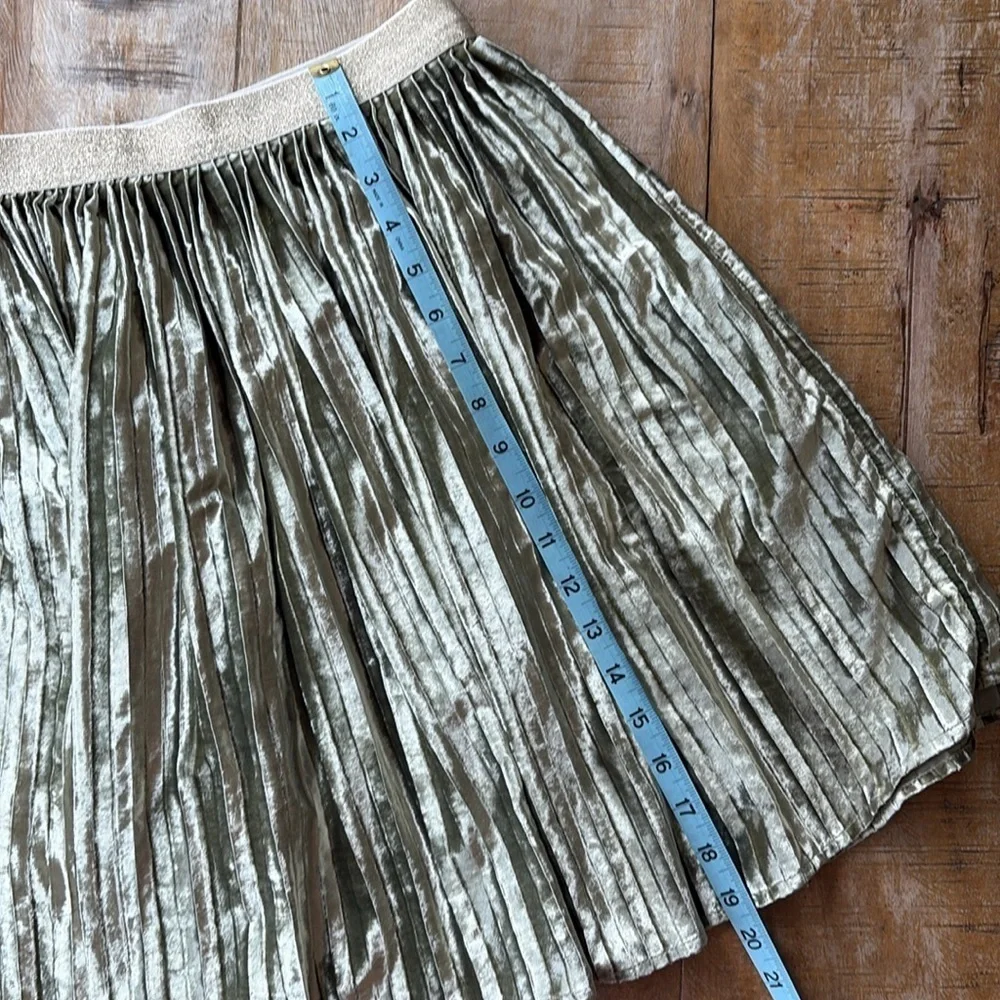 Gymboree velvet skirt M(7-8)